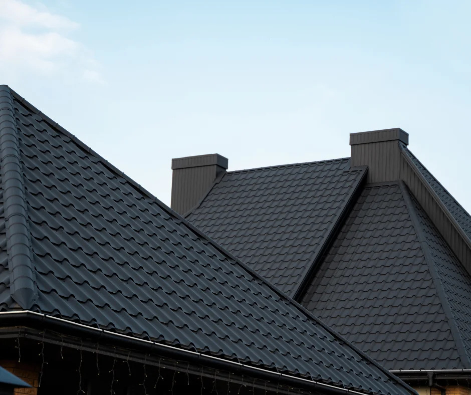 Attractive Houston area home with a tile roofing system
